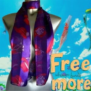Free 🆕Red Hat  Society Silky Scarf